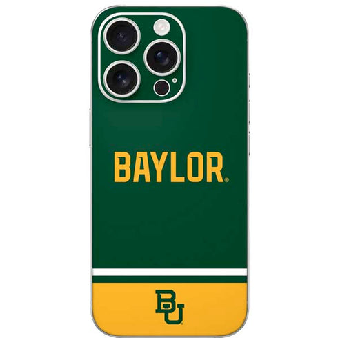 Baylor University BU Split iPhone 16 Pro Skin